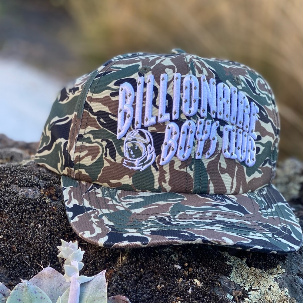 Billionaire Boys Club Camo Big Air Snapback Hat